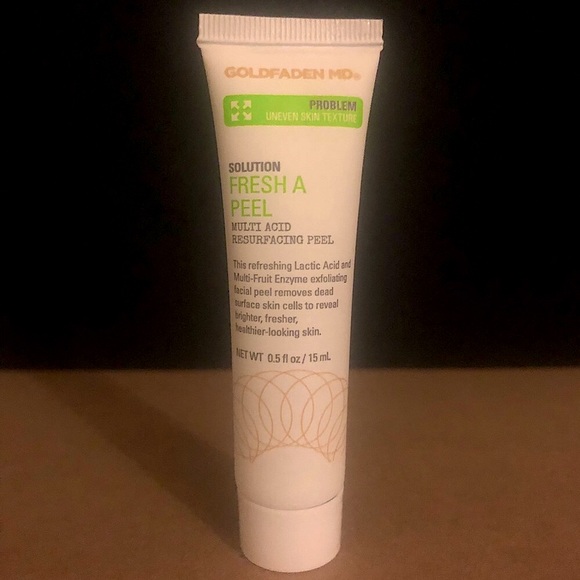 COPY - GOLDFADEN MD Fresh A Peel Face Mask. Luxury, Delicate, Quick, Lightweight - Picture 3 of 4